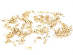 Tcog Terminal Para Cadena Chapeada En Oro De 14k Medida Grande Precio X Gramo 4 10 Pesos Precio Medio Mayoreo 100 Gramos 4 Prec Oro Cristales Bisuteria