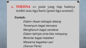 We did not find results for: Pengertian Dan 5 Contoh Puisi Terzina Dalam Bahasa Indonesia