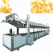 Blanch banana chips with boiled water, thus making banana chips. Buy Fryer Equipment Potato Chip Banana Chips Frying Production Line Snack Food Processing French Fries Making Machine Spaghetti Straws Making Machine Manufacture