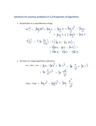 Algebra simplify logarithms logarithm logarithmic equation logarithmic functions. 8 4 Properties Of Logarithms