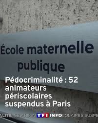 Pédocriminalité : 52 animateurs périscolaires suspendus à Paris ➡️  https://l.tf1info.fr/vLI