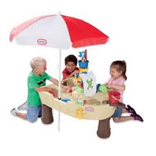 Little Tikes Deluxe Anchors Away Pirate Ship With Canopy In 2019 Outside Toys For Toddlers Sand Water Table Water Table Toy