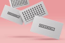 Floating Business Card Mockup Business Card Mock Up Business Card Template Psd Business Cards Mockup Psd