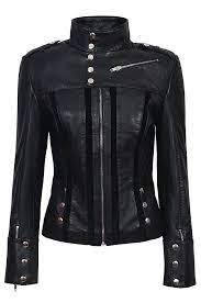 Beatrice Ladies Biker Fashion Designer Casual Style Black Napa Leather Jacket 8 Handmade Motorcycle A Leather Jackets Women Jackets For Women Leather Jacket