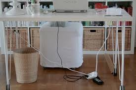 There is absolutely no organization in i'm using the space behind the power strip to hide all the cables, which helps keep everything looking clean. Pin On To Do Crafts