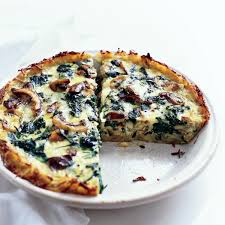 Spinach Mushroom Quiche Recipe In 2020 Mushroom Quiche Quiche Recipes Stuffed Mushrooms