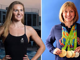 Ariarne titmus celebrates after overtaking ledecky in the final lap to claim victory. Bvcj9ddyu9rpam