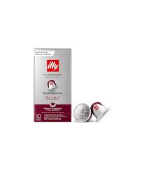 The aluminum illy pods are compatible with nespresso original coffee machines, except nespresso models u, umilk, expert, expert&milk, prodigio and prodigio&milk purchased after july 25, 2016. Illy Capsules Espresso Intenso Compatible With Nespresso Machine 10pcs