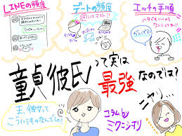 ライタ〜ミクニ on X: そして年下を推すのと同じ文脈で、私は「童貞」も推せます。  まじで「私色に染める」ことができるし、恋愛のスタンダードを自分基準に合わせてもらえるのでとってもラク。 恋愛依存体質、メンヘラ気味な女にはオススメ。  実は童貞彼氏が最強な ...