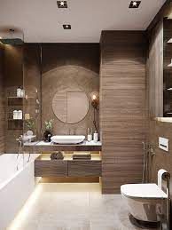 Einfache und elegante badezimmer stockfoto und mehr bilder. Ein Badezimmer In Braun Ist Voller Warme Luxus Und Stil Fresh Ideen Fur Das Interieur Dekoration Und Landschaft Badezimmereinrichtung Modernes Badezimmerdesign Badezimmer Design