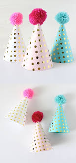 Diy Birthday Hats For Adults Party Hat Svg File And Pdf Template Chicfetti Parties Printable Party Decorations Polka Dot Party Party Decorations