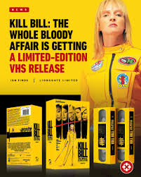 Lionsgate Limited Collector's Edition of Kill Bill: The Whole Bloody Affair  Has Arrived.