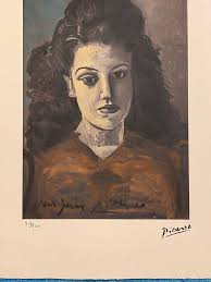 Picasso portraits, by contrast, is all about the infinite ways in which the greatest artist of the 20th this is unfair, says elizabeth cowling, the curator of picasso portraits. Pablo Picasso Portrait D Ines Kaufen Auf Ricardo