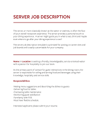 Scheduling shifts and assigning tables to waitstaff. Irdsjd48 In Room Dining Server Job Description Finest Collection Hausratversicherungkosten Info