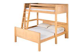 Bunk beds really saved our bacon. Twin On Full Loft Bed L Shape Panel Clear