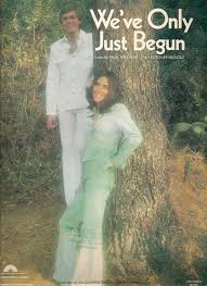 Vintage Sheet Music We Ve Only Just Begun Vintage Sheet Music Music Sheet Music