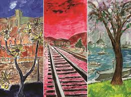 Choose your favorite bob dylan paintings from 665 available designs. Drawn Blank Bob Dylan Exhibition Showcases The Musician S Bold And Vibrant Paintings The Independent The Independent