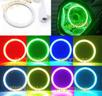 RGB halo rings for Kawasak Z125 Pro 17-21 headlight angel eye bluetooth DRL  lamp