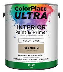 Browse thousands of color combinations on canva and create your own designs without hiring a designer. Colorplace Ultra Interior Paint Primer In One 1 Gallon Walmart Com Walmart Com