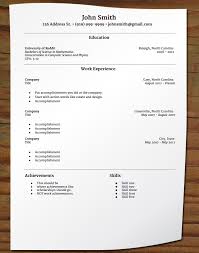 Free Your Resume Entry Level Resume Merriweather