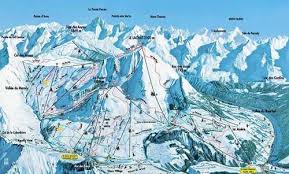 Durant les vacances d'hiver, cette station de ski familiale passe de 2195 à plus de 20000 habitants. Le Grand Bornand Piste Map Iglu Ski