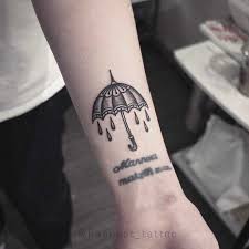 Tattoo meanings are often very personal to the individual, but an umbrella tattoo can be a symbol of protection, shelter, transportation and even magic. Umbrella Tattoo By Rae Beat Tattoogrid Net