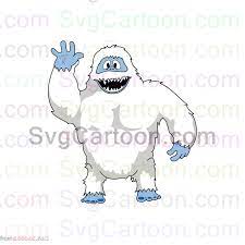 Abominable Snowman Rudolph Say Hi Svg Dxf Eps Pdf Png Abominable Snowman Rudolph Abominable Snowman Svg