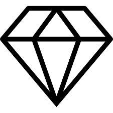 Diamond Icon Free Vector Icons Designed By Bogdan Rosu Diamond Icon Coin Icon Vector Free