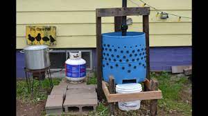 Hand Powered Wizbang Style Chicken Plucker Pluck It Yourself Youtube Chicken Plucker Raising Meat Chickens Backyard Chicken Coops