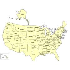 Our united states wall maps are colorful, durable, educational, and affordable! Usa Powerpoint Map With 50 Editable States And Capital Names Clip Art Maps