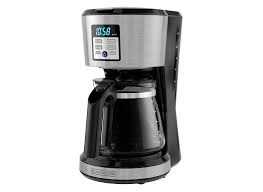 Glass carafe boasts a dripless spout and. Black Decker 12 Cup Programmable Cm1331s Coffee Maker Consumer Reports
