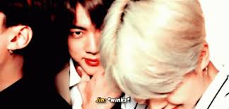 Rm jin y jimin lo amo muchooo. Bts Jin Gif Bts Jin Jimin Discover Share Gifs