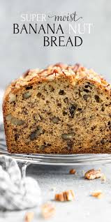 Moist Banana Nut Bread Olga In The Kitchen Recipe In 2020 Banana Nut Bread Recipe Banana Nut Bread Dessert Recipes Easy