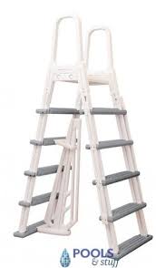 Ajustable Heavy Duty A Frame Swimming Pool Ladder Above Ground Pool Ladders Pool Ladder Above Ground Pool