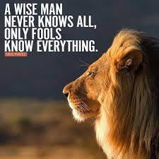 A wise man knows he doesn't. — amanda hocking. Only Fools Know Everything Word Porn Quotes Love Quotes Life Quotes Inspirational Quotes