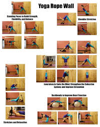 Yoga Rope Wall Integration Of The Yoga Practice Yoga Rope Wall Yoga Iyengar Yoga