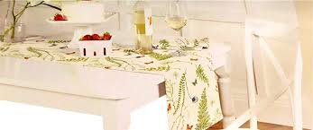 When you buy a martha stewart winfield 60'' dining table online from wayfair, we make it as easy as possible for you to find out when your product will be delivered. Amazon Com Martha Stewart Home Collection Fern Foliage And Butterflies Nappe Table Runner 14 X 72 Inches Oblong Home Kitchen