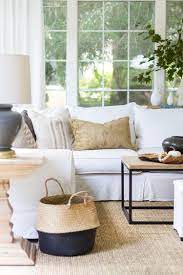Neutral Touches Of Fall In The Family Room Zevy Joy Beautiful Fall Home Decor Ideas In A Modern Farmhous Family Room Farm House Living Room Fall Home Decor