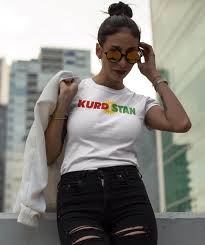 Kurdistan T Shirt Hizli Kargo Kolay Odeme Kurdshop Kadin Tisort Kadin Kiyafetleri Kadin