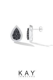 Black And White Diamond Shaped Logo Black And White Diamonds Yes Please You Ll Find Yourself Getting A Little More Attention During You In 2020 White Diamond Earrings Pear Shaped Earring Diamond White