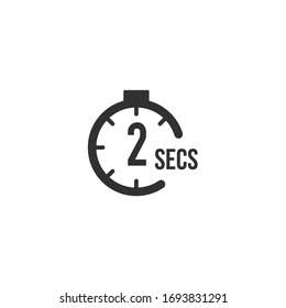 2 Seconds Countdown Timer Icon Set Stock Vector (Royalty Free) 1693831291 |  Shutterstock