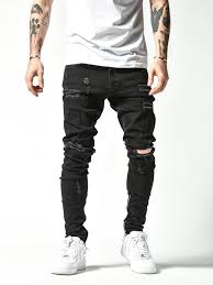 On dirait que vous êtes pour rester plus discret et classique, optez pour un jean noir homme. Jeans Homme Denim Pas Cher Et Fashion Destroy Dechire Des 29