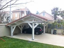 Votre Constructeur De Garages Et Appentis En Bois En Rhone Alpes Abri Pour Voiture Pergola Appentis Abri Exterieur