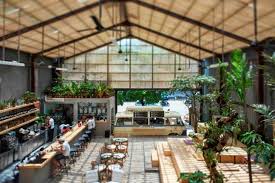 Three Buns Restaurant In Jakarta Offers Lung Pleasing Greenhouse Style Dining Greenhouse Cafe Greenhouse Restaurant Greenhouse