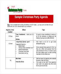 Download and create your own document with christmas party itinerary template (356kb | 3 page(s)) for free. 17 Party Agenda Examples In Pdf Examples