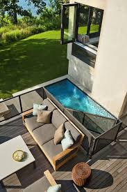 Small space pool and spa design with turf landscape. 23 Small Pool Ideas To Turn Backyards Into Relaxing Retreats