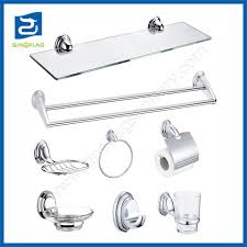 Find bathroom accessories and organizers in a range of colors and styles for affordable prices real beauty goes beyond looks, just like our bathroom accessories do. 6pcs Cheap Zinc Alloy Washroom Hardware Kits Toilet Hotel Bathroom Accessories Set China Zamak Bathroom Accessories Hotel Bathroom Accessories Set Made In China Com