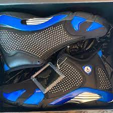 About two weeks ago we got new of the the first calls upon white/university red and now we have news on the second pair that features black and varsity royal. Supreme Air Jordan 14 Release Date Sneaker Bar Detroit