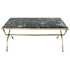 A maison jansen coffee table or side table, which was designed in france, circa 1970. Maison Jansen Bronze And Marble Coffee Table For Sale At 1stdibs
