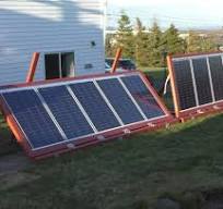Ground Mounted Solar Panels With Adjustable Angles : 7 Steps ...